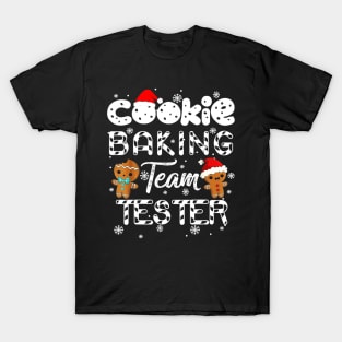 christmas cookie baking team tester T-Shirt